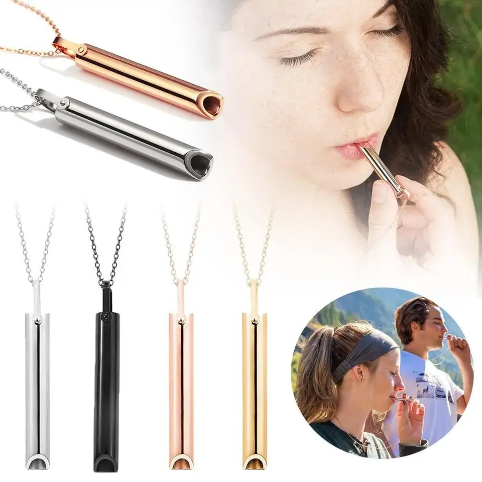 Colar de apito de aço inoxidáv - Vaping Goods avaliação e preço