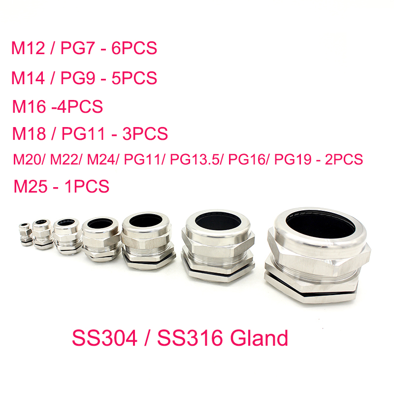 Glândula de cabo de aço inoxid - Stainless Wire Ss316 avaliação e preço