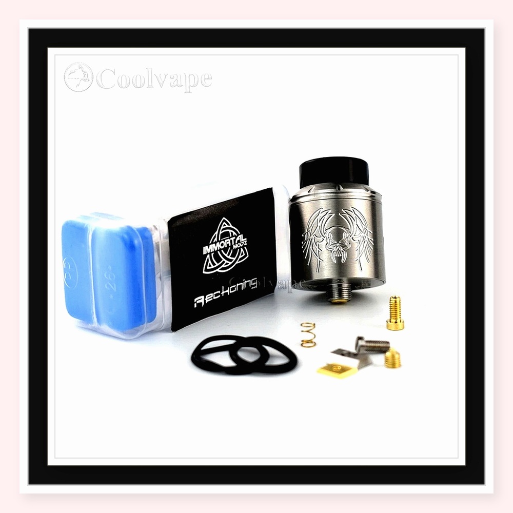 Wolfcoolvape Reckoning RDA 25m - Vape Coil Replacement avaliação e preço
