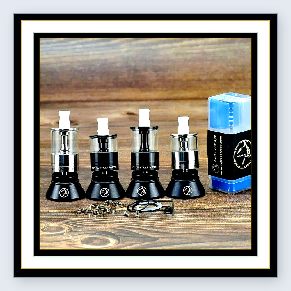 Dvarw MTL FL RTA 24mm Atomizad - Vape Coil Replacement avaliação e preço