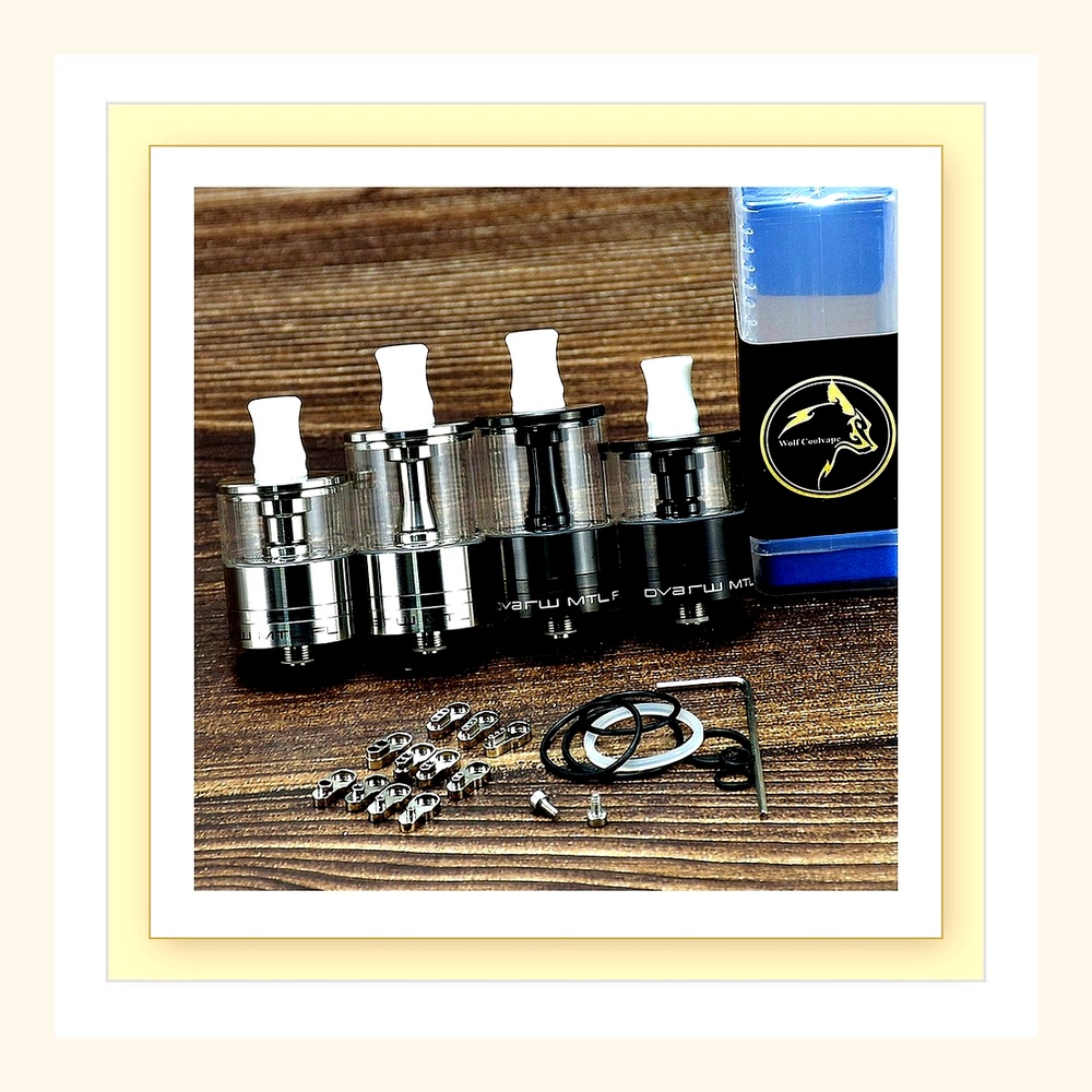 Dvarw MTL FL RTA 24mm Atomizad - Vape Coil Replacement avaliação e preço