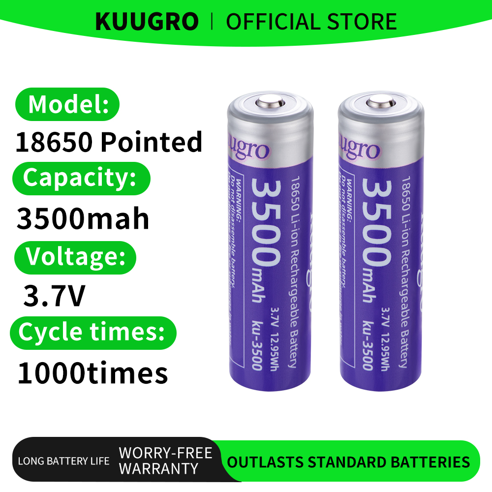 Bateria Recarregável Li-ion Ku - Vape Battery 18650 avaliação e preço