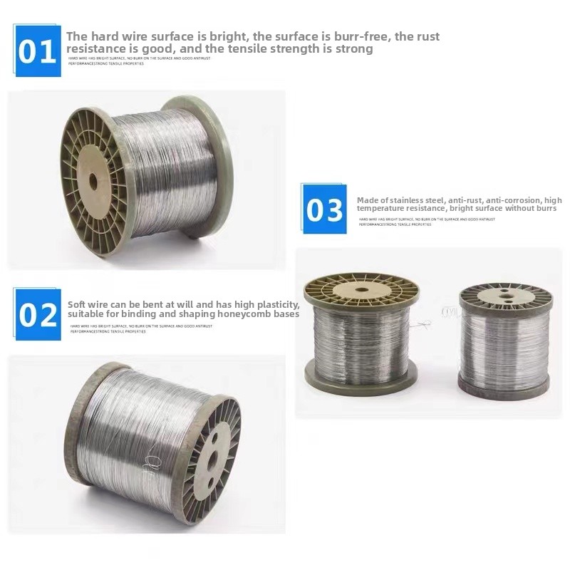 100 m/lote 0.1mm 0.2mm 0.3mm 0 - Stainless Wire Ss316 avaliação e preço