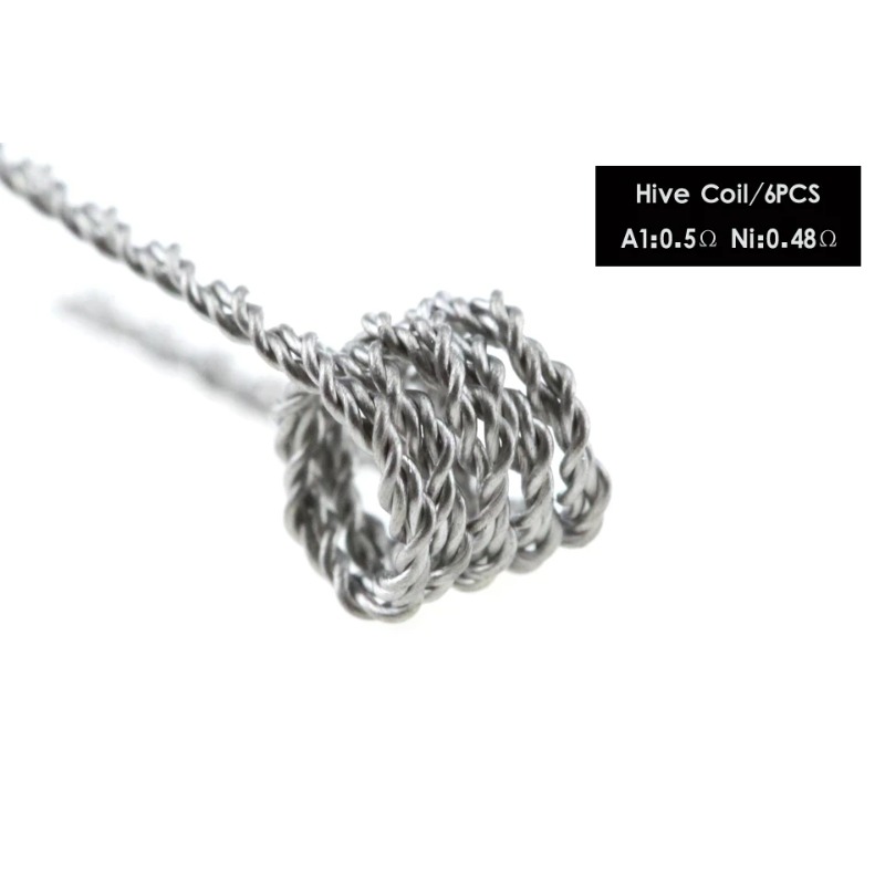 48 Peças/Conjunto 8 em 1 Bobin - Clapton Wire Pre Built avaliação e preço