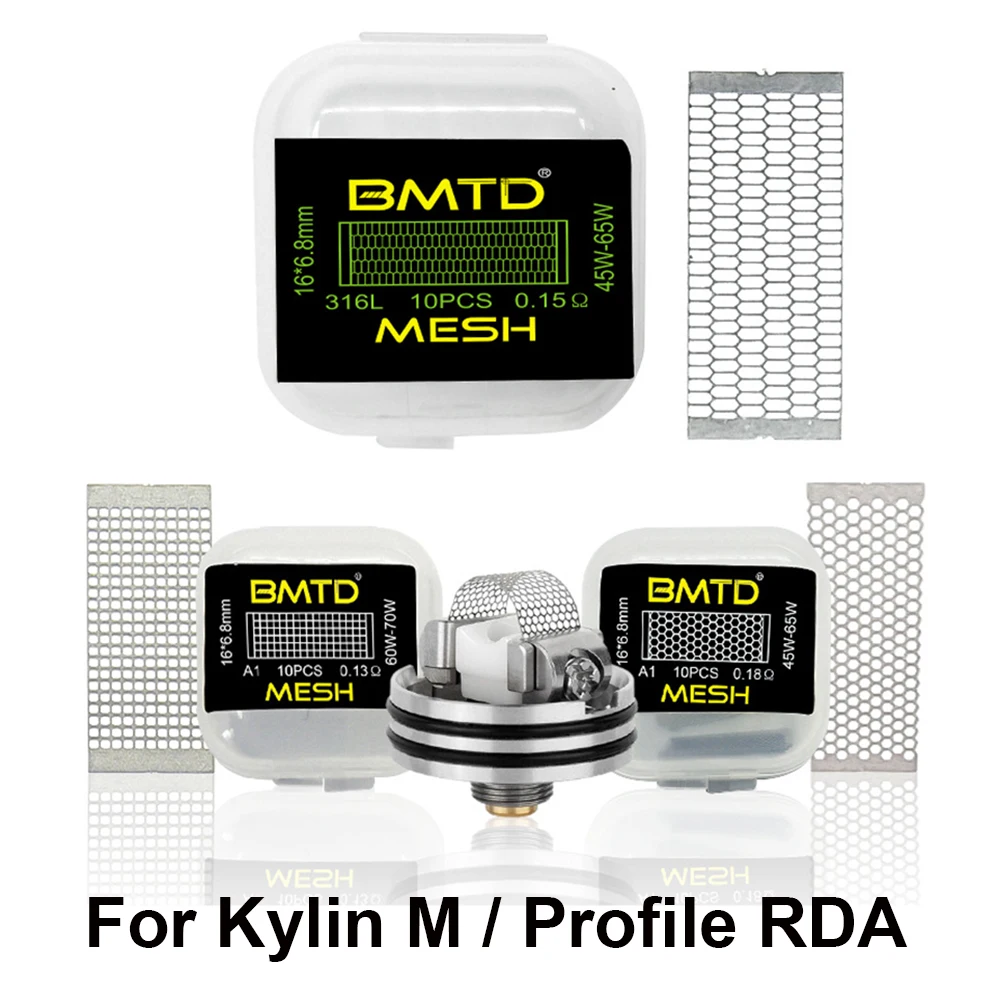 10 pcs/box bmtd prebuilt bobin - Stainless Wire Ss316 avaliação e preço